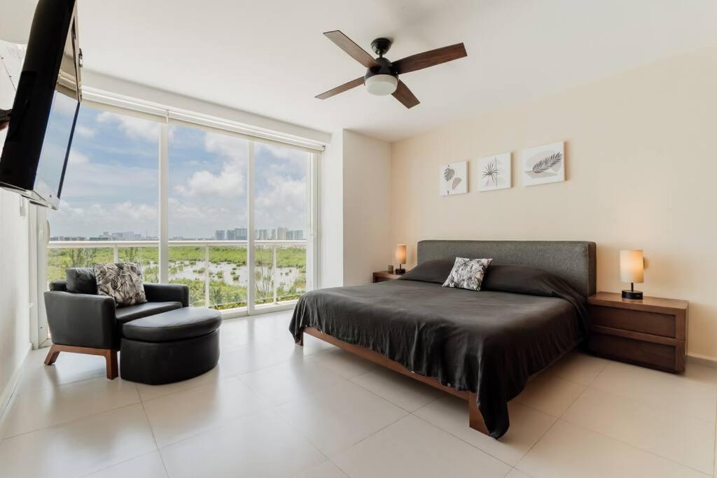 קנקון Reef Beachfront 3Bdr Apartment By Casa Paraiso מראה חיצוני תמונה
