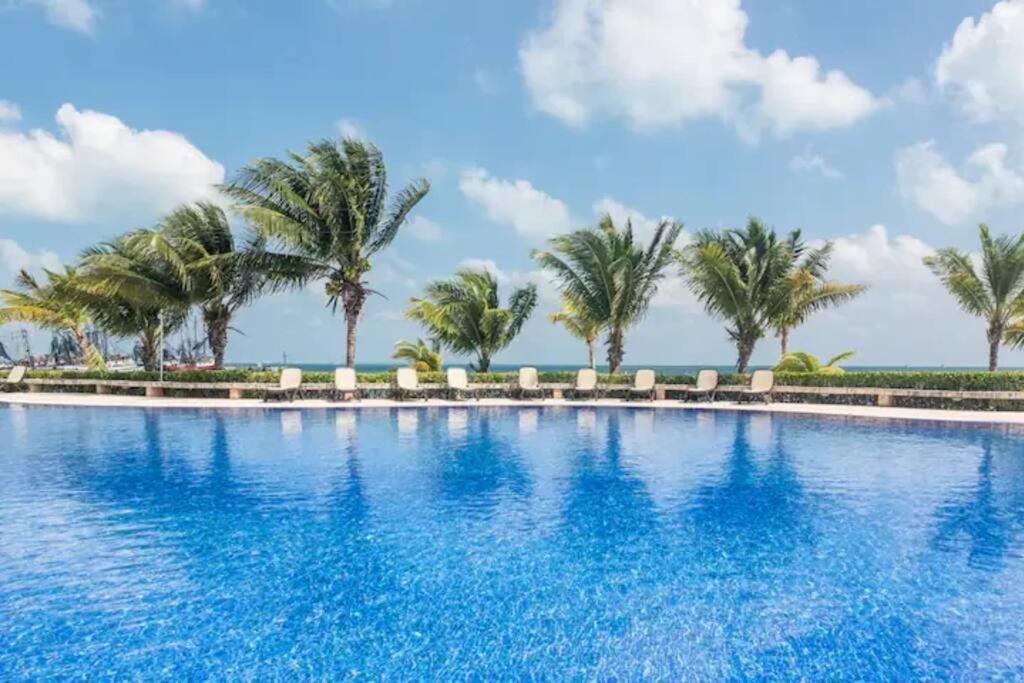 קנקון Reef Beachfront 3Bdr Apartment By Casa Paraiso מראה חיצוני תמונה